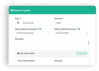 Expense Payable Modal