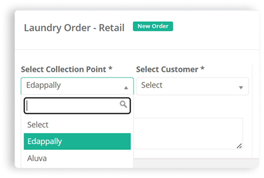 Laundry Order Form